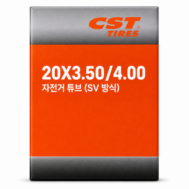 이픽스 CST 20 x 3.5/4.0 슈레더 밸브 32mm 자전거 타이어 튜브, 1개