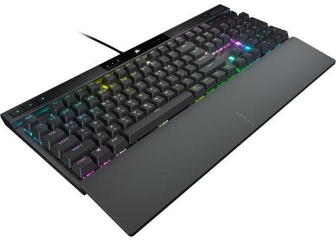 CORSAIR K70 RGB PRO 게이밍 기계식 키보드, 갈축