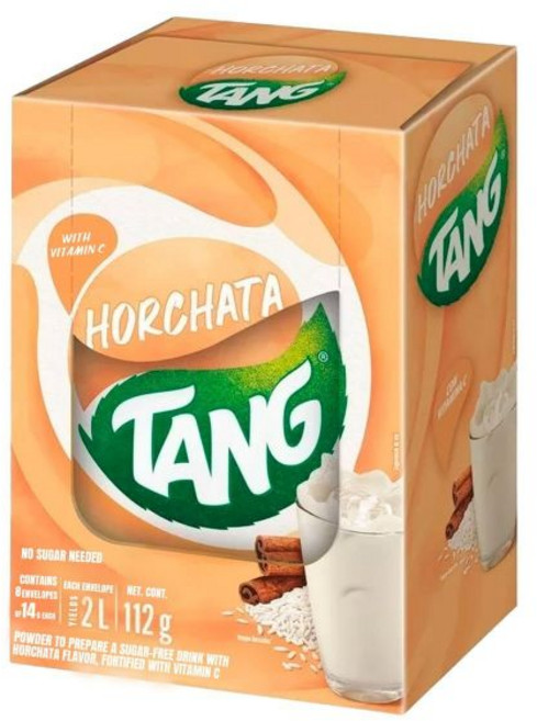 Tang 오르차타 파우더 드링크 믹스 8팩 Horchata, Tang 오르차타 파우더 드링크 믹스 8팩 Horcha, 112g