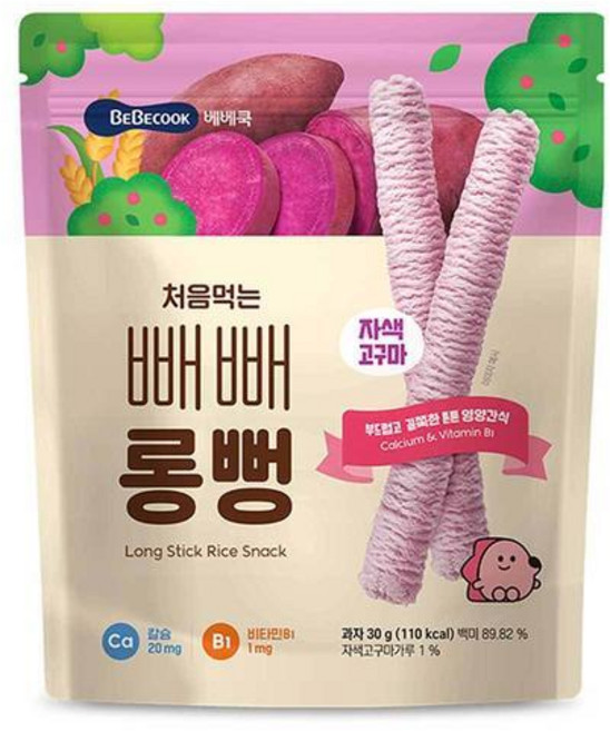 코스트코 베베쿡 처음먹는 빼빼롱뻥 30gx10, 30g, 10개