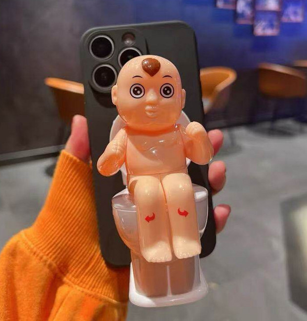 물 분사형 변기 케이스 웃긴 폰케이스 아이폰 종류 거치