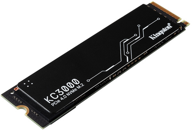 金士頓 Kingston KC3000 PCIe 4.0 NVMe M.2 SSD 固態硬碟, 512GB, SKC3000S