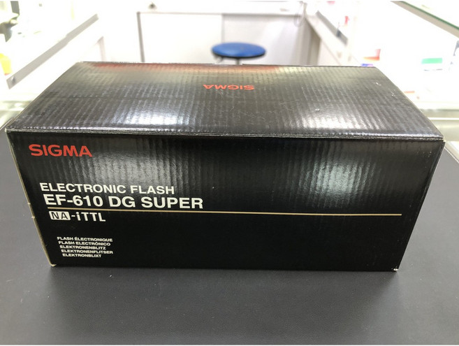 Sigma EF-610 DG SUPER For NIKON高CP值閃燈/現貨 EF610出清價, 1個