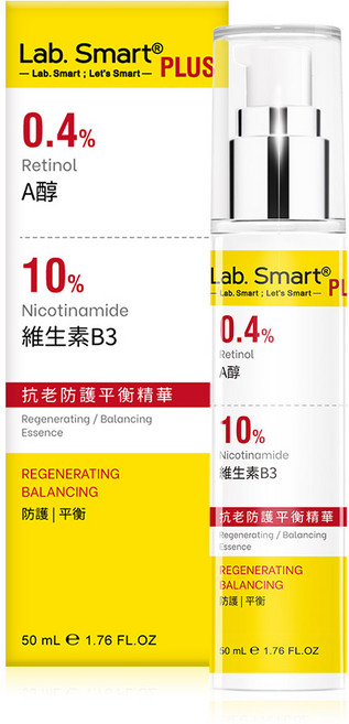 Dr.Hsieh達特醫 LS Plus 抗老防護平衡精華, 1件, 50ml, (0.4%A醇+10%B3)