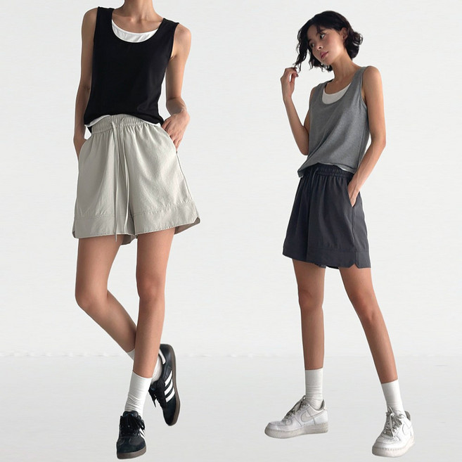 쿨라 여성 냉장고바지 숏팬츠 반바지