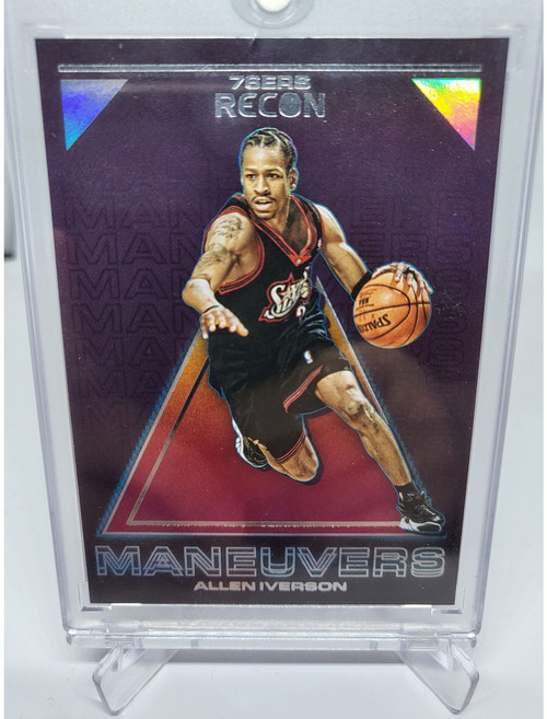 2021 Panini Recon Maneuvers 앨런아이버슨 Iverson 농구 NBA카드, 1개