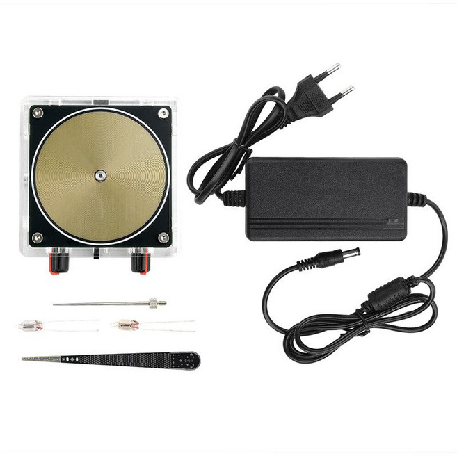 듀얼모드 뮤직 테슬라 코일 인공번개 과학 실험 키트, A. 골드 - 뷰티 규칙