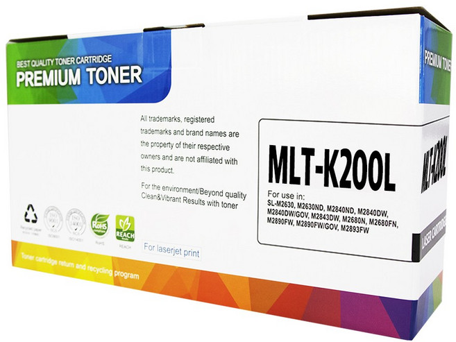 MLT-K200L 재생 호환 토너, 1개, 검정