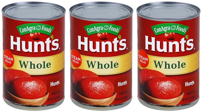 헌트 홀 토마토, 411g, 3개 - 쿠팡