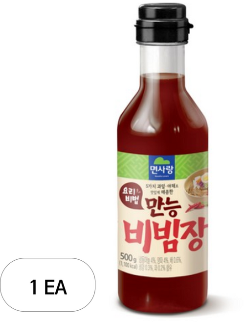 면사랑 요리비법만능비빔장 (실온), 500g, 1개