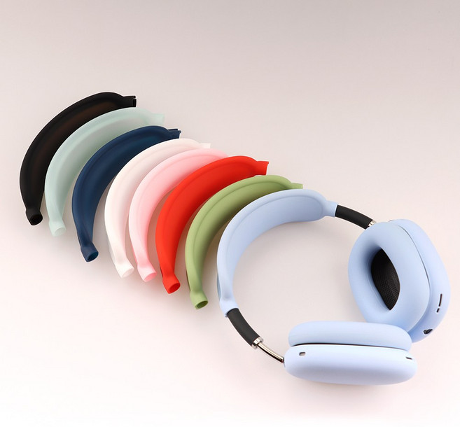 엔터콘 에어팟 맥스 헤어 밴드 커버 케이스 보호, 블랙