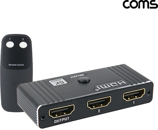 8K HDMI 양방향기 투컴 입력 투모니터 출력 스위치, 1개, OU429