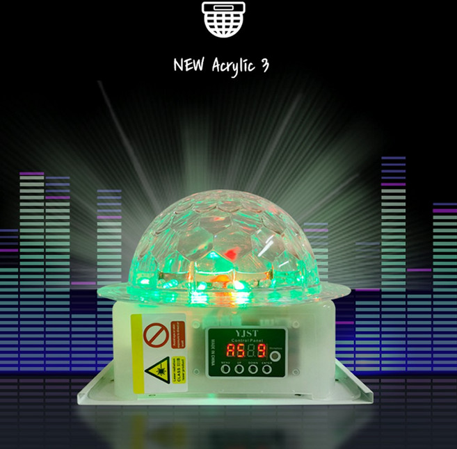 노래방조명 노래방미러볼 뉴아크릴3 업소용 가저용 파티 조명, 업소용타입