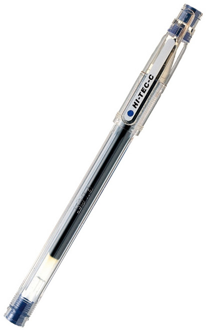 파이롯트 하이테크C 중성펜 0.3mm, 블루, 5개
