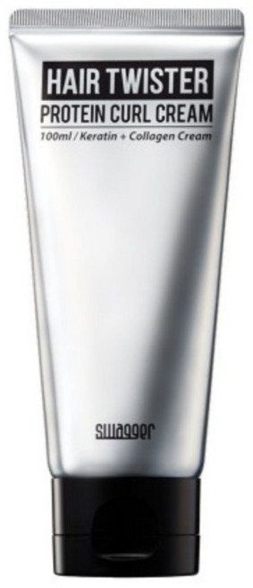 스웨거 헤어 트위스터 단백질 컬크림 100ml, 8개