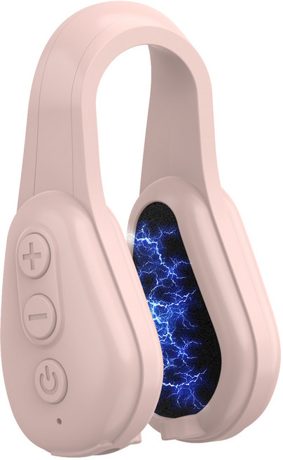 Leeko EMS 코 교정기 고주파 미세전류 콧볼 마사지기 코 높이개 (레드라이트/6가지모드), 핑크, L-501P