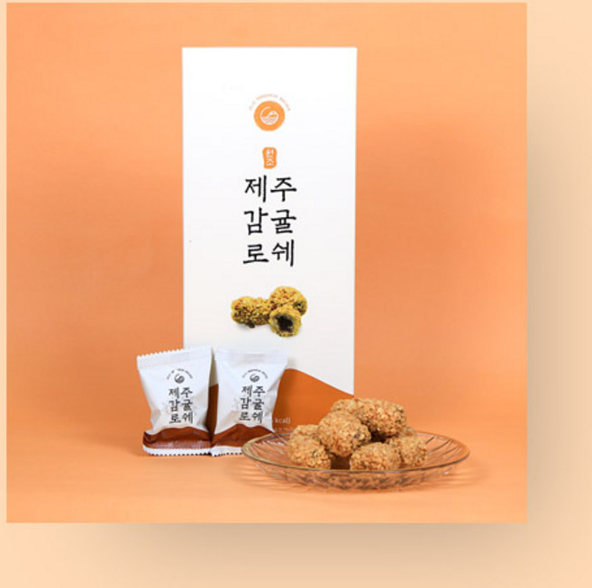 제주감귤로쉐 제주기념품 선물, 1개, 70g