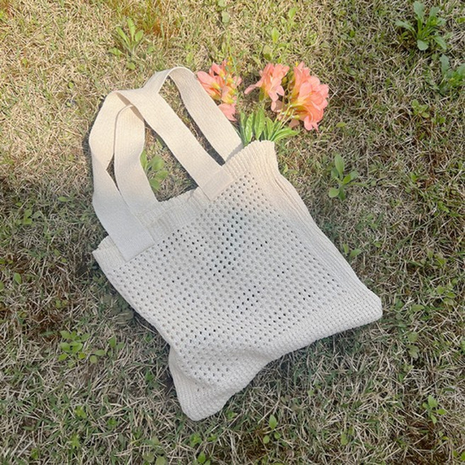 [바캉스룩/그물가방] 데일리 소프트 네트 뜨개 니트 에코벡