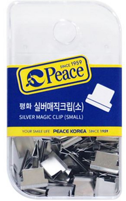 [피스코리아] 평화 실버매직크립(소), 1개, 단품