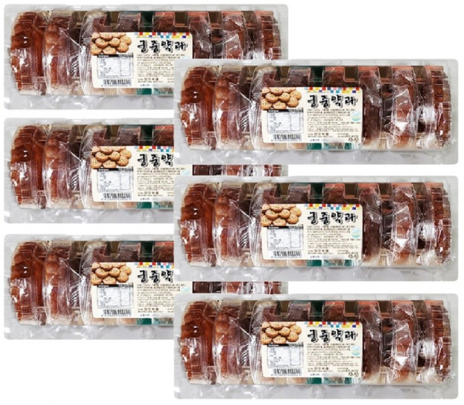 정우식품 궁중약과, 300g, 6개