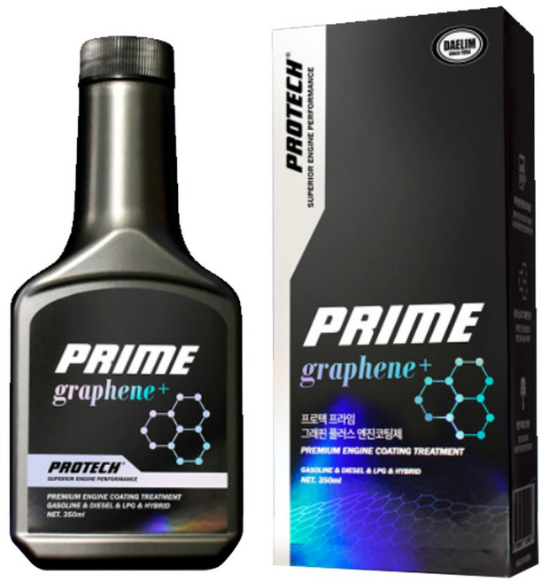 프로텍 프라임 그래핀 플러스 엔진코팅제 350ml 가솔린 디젤 LPG대림, LPG, 1개