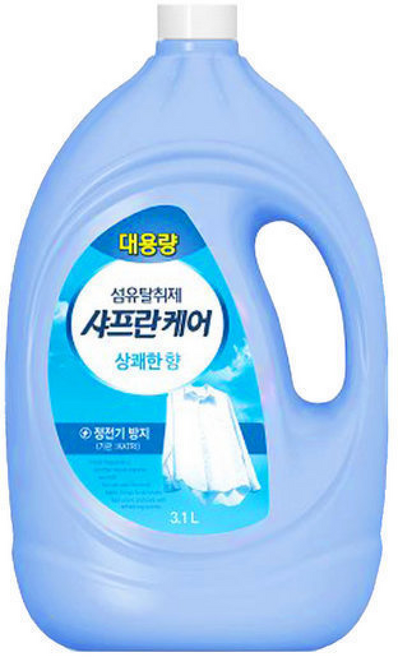샤프란케어 대용량 섬유탈취제 상쾌한향 리필용, 3100ml, 1개