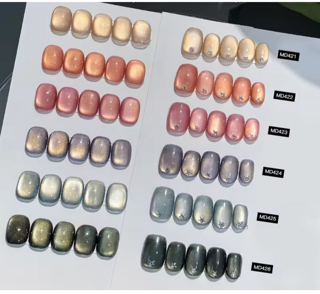 가을 겨울 자석젤세트 6종 8ml (자석포함), 자석젤6종, 1