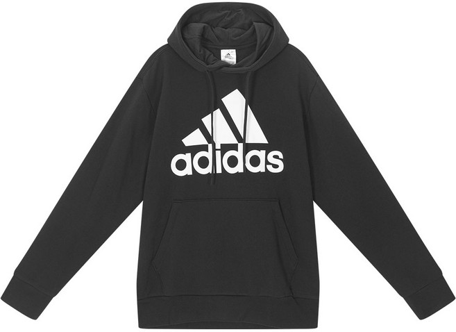 아디다스 후드티 BL 긴팔티 맨투맨 티셔츠 블랙 남여공용 운동복 + MV 스티커