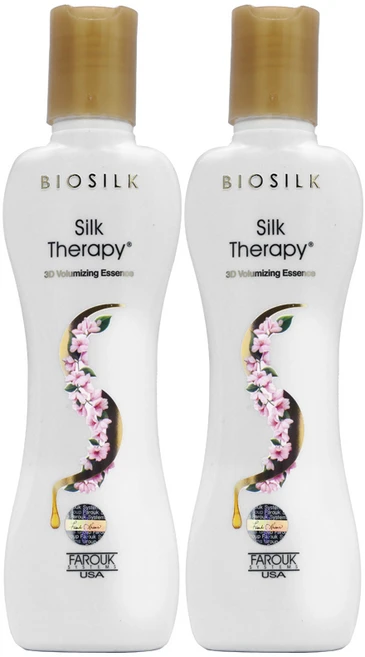 실크테라피 3D 볼류마이징 헤어 에센스, 150ml, 2개 - 쿠팡
