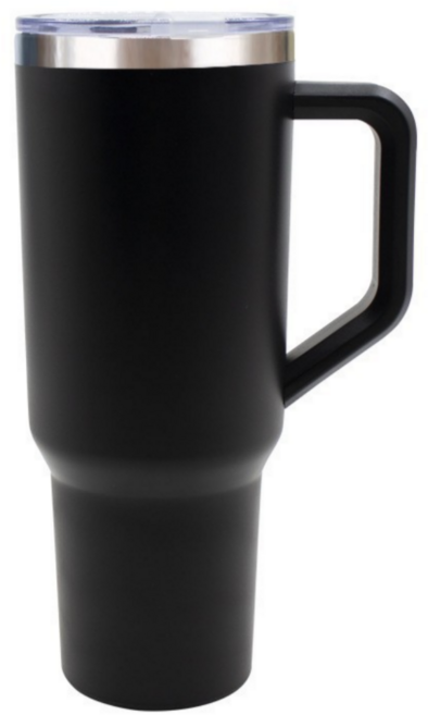 다이쏘 보냉 스트로우 빨대 대용량 스테인레스 텀블러, 다이쏘 블랙, 1개, 1.8L