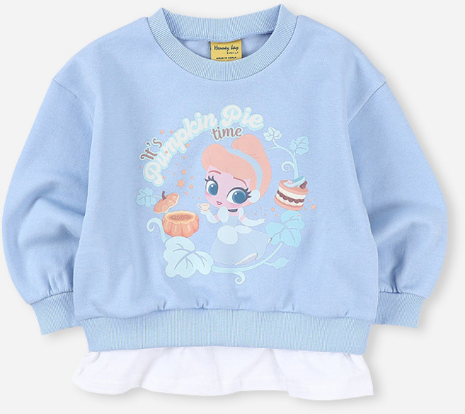 디즈니 아동용 여아 데일리룩 프린세스 레이어드 롱티