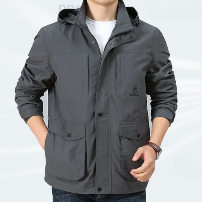 남성 데일리 포켓 야상 점퍼 봄가을 후드자켓 3컬러