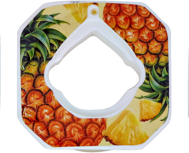 향기나는 스포츠 플라스틱 물병 과일 (향이 첨가된 캡슐), 1개, Pineapple