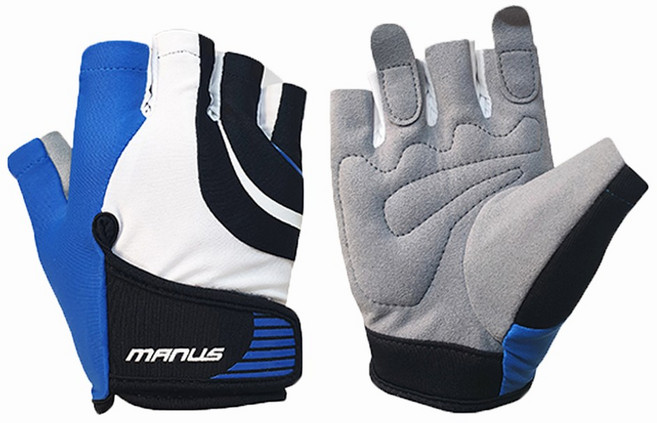 마누스 어린이 자전거장갑 인라인 스포츠 손보호 아동 주니어, 02.자전거반장갑, 1개