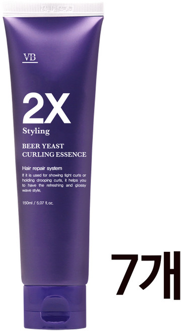비바스 맥주효모 2X 컬링 에센스, 150ml, 7개