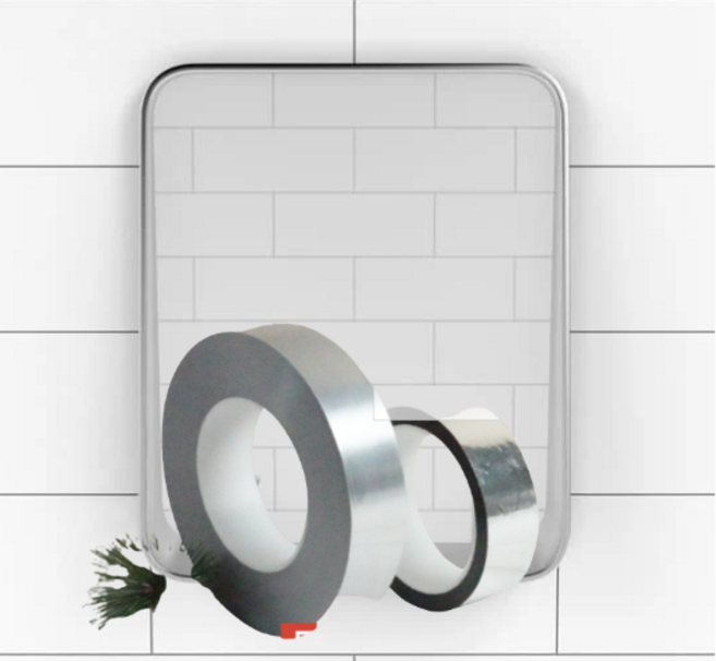 욕실거울 시트지 화장실 거울 녹보수 테이프 2.5cmx50m