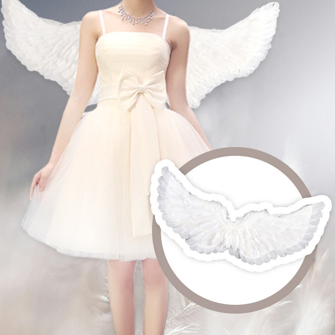천사날개 파티용품 소품 코스프레 코스튬 분장 연극 무대 할로윈 용품 장식 축제 요정