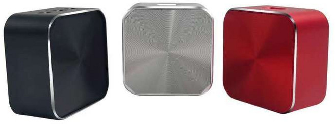 골전도 우퍼 스피커 휴대용 진동 오디오 블루투스 천장형 사운드 빌라, 레드색