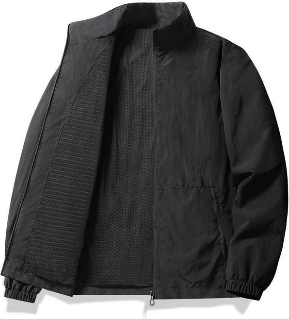 [다즈몰]더신아우터 /남성 바람막이 점퍼 봄여름 경량 자켓 통기성 아웃도어 중년 남성 빅사이즈