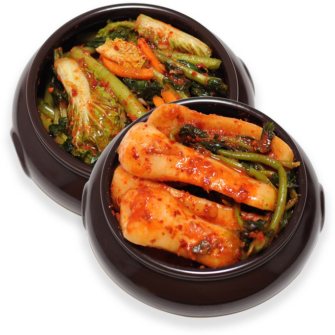 총각김치2kg + 열무김치2kg, 4kg, 1개