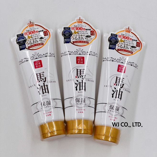 일본 마유 스킨 크림 고보습, 200g, 3개