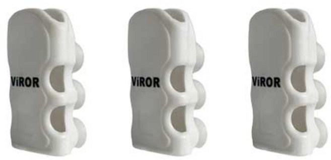 비로르 흡착식 샤워기 거치대 문어발 헤드 홀더 3개, 무광 화이트 3개