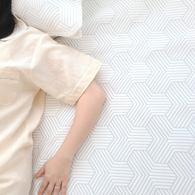 한일좋은자리 냉감패드 쿨매트 쿨링 여름 침대 쿨패드, 화이트