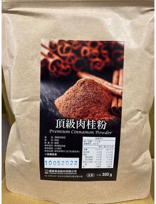 德麥食品 頂級肉桂粉, 1個