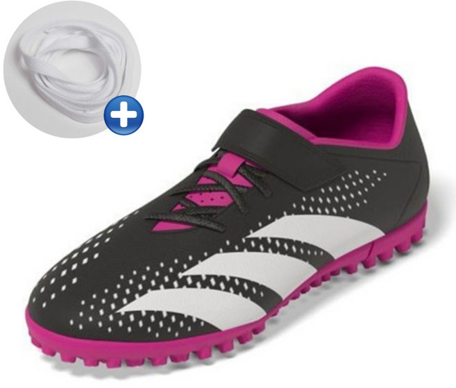 [국내매장판] 아디다스 키즈 유아 유소년 아동 축구화 풋살화 프리데터 블랙 신발끈증정