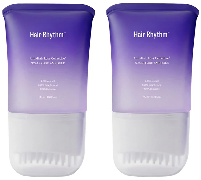 헤어리듬 루트너 괄사브러쉬 앰플 탈모완화, 2개, 100ml - 쿠팡