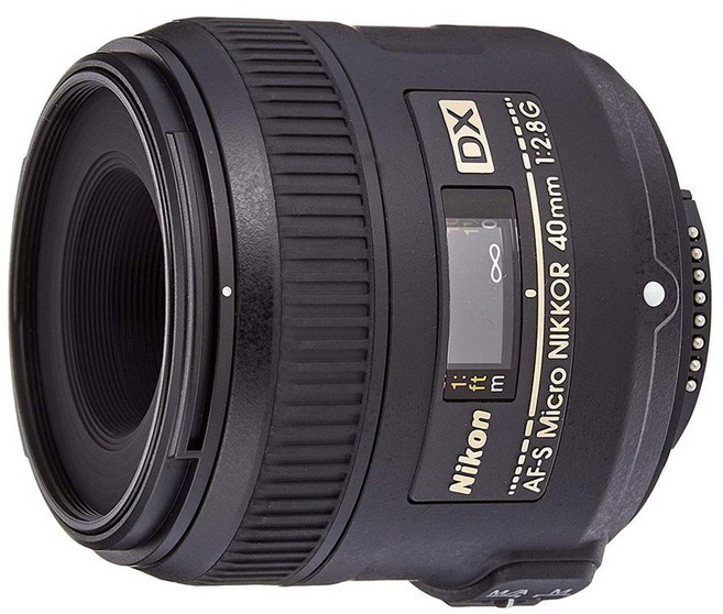 Nikon 단초점 마이크로 렌즈 AF-S DX Micro NIKKOR 40mm f2.8G 니콘 DX 포맷 전용, 단품