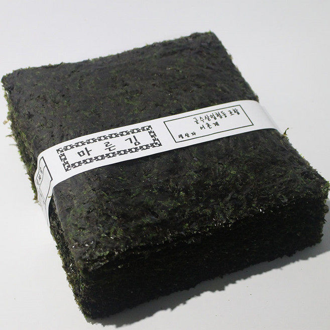 거가씨푸드 국내산 햇 파래김 생김 전장김 재래김 100매, 200g, 1개