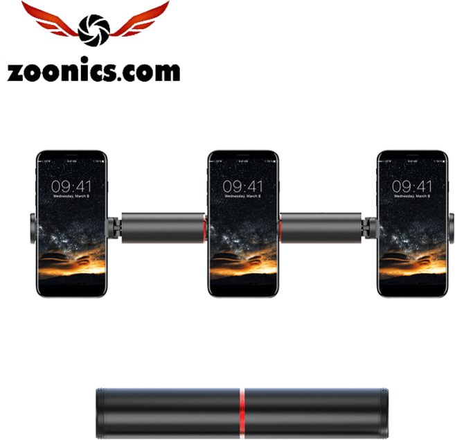 주닉스 3in1 일체형 멀티 카메라 스마트홀더 핸드폰거치대, 1개