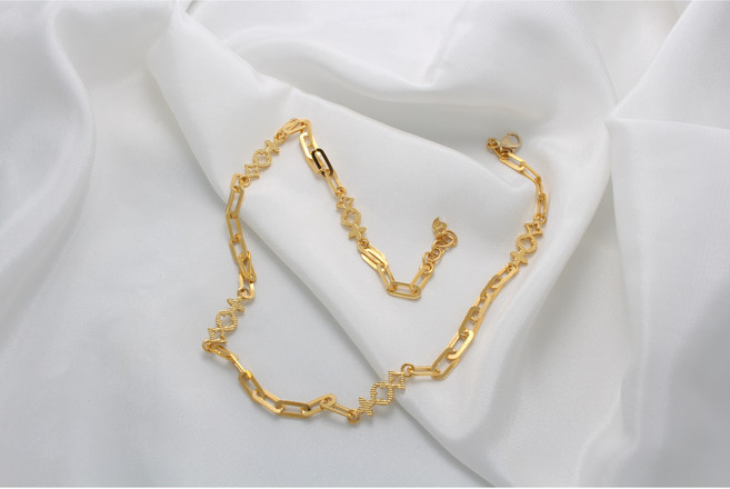 24k 순금 루이스 클립체인 목걸이 5돈 18.75g